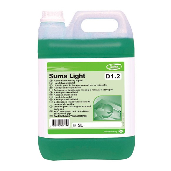 Detergente lavagem manual de loiça SUMA LIGHT D1.2 - Grupo APR